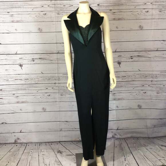 Black Halter Maxi Dress - Picture 6 of 13